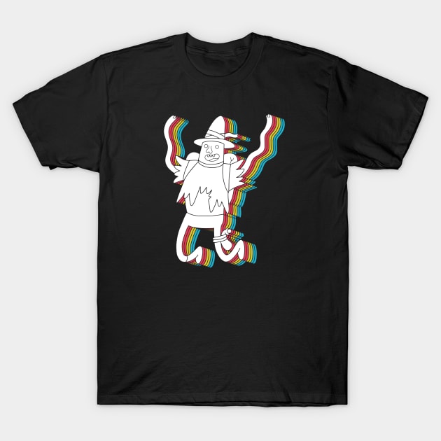 Magic Man! T-Shirt by kvothewordslinger